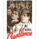 Bogart Bergman Casablanca #1 11x17 inch Vintage Movie Poster