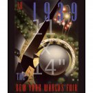 1939 New York World's Fair #1 - 11x14 inch Vintage Art Deco Poster