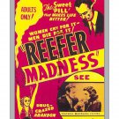 Reefer Madness #4 -  Restored Vintage Film-Movie Poster 2 sizes avail.