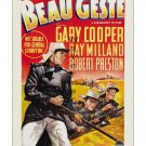 Beau Geste - Vintage Film Movie Poster [4 sizes, matte+glossy avail]