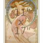 Alphonse Mucha - The Arts - 4 11x17 inch Art Nouveau Poster Set