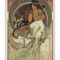 Alphonse Mucha - The Arts - 4 11x17 inch Art Nouveau Poster Set
