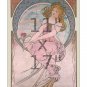 Alphonse Mucha - The Arts - 4 11x17 inch Art Nouveau Poster Set