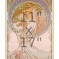 Alphonse Mucha - The Arts - 4 11x17 inch Art Nouveau Poster Set