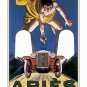 Aries Automobiles - Vintage Automobile Poster [6 sizes, matte+glossy avail]