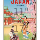 Pan Am - Japan - Colorful 11x17 inch Vintage Airline Travel Poster