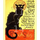 Cabaret du Chat Noir - 11x14 inch Vintage French Parisian Cafe Poster/Print