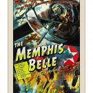Memphis Belle Vintage WW II Film Movie Poster [4 sizes, matte+glossy avail]