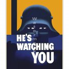 Hes Watching You World War II US Propaganda Poster [4 sizes, matte+glossy avail]