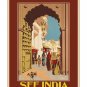 See India #3 - Vintage Travel Poster [4 sizes, matte+glossy avail]