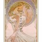 Alphonse Mucha - The Arts - Poetry Poster/Print [6 sizes, matte+glossy avail]
