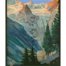 Trafoi Passo Della Stelvio Vintage Travel Poster [4 sizes, matte+glossy avail]