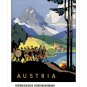 Austria #2 - Vintage Travel Poster [4 sizes, matte+glossy avail]