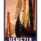 Venezia #1 - Vintage Italian Travel Poster [6 sizes, matte+glossy avail]
