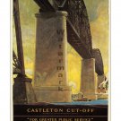 NY Central RR - Castleton Cutoff - Travel Poster [6 sizes, matte+glossy avail]