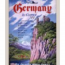 Pan Am Germany - Vintage Airline Travel Poster [6 sizes, matte+glossy avail]