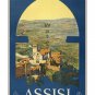 Assisi - Vintage Italian Travel Poster [6 sizes, matte+glossy avail]