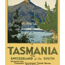 Tasmania Switzerland of the South Travel Poster [4 sizes, matte+glossy avail]