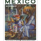 Mexico #3 - Xochimilco - 11x14 inch Vintage Travel Poster