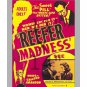 Reefer Madness Poster Set - anti marijuana film movie 4 at 11x14in 1 at 11x17in