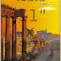 Rome via Daily Luxury Air Service - 11x17 inch Vintage Air Travel Poster