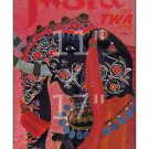 TWA "India" - 11x17 inch Vintage Airline Travel Poster