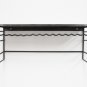 17" Wall Mounted Jewellery Organiser Shelf for Earrings, Bracelets, & Necklaces-BLACK