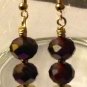 14 Karat Gold Filled Crystal Earrings