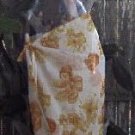 Sarong 2- Piece Cream & Yellow Flowers On White ~ On Sale