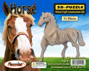 3D PUZZLES - Horse
