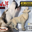 3D PUZZLES - GREY WOLF