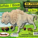 3D PUZZLES - BUFFALO / BISON