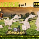 3D PUZZLES - DUCKS 4 IN 1