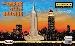 3D PUZZLES - THE EMPIRE STATE BUILDING