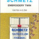Schmetz Sewing Machine Twin Embroidery Needle 1736