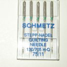 Schmetz Sewing Machine Quilting Needles Q-75B