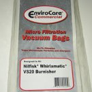 Nilfisk Whirlamatic VS20 Burnisher Commercial Vacuum Bags ECC391