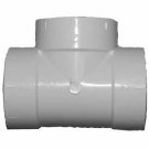 Central Vacuum PVC 2" Short 90 Degree Tee 06-0649-06