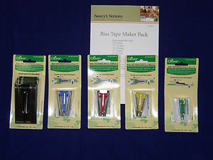 Clover Sewing Bias Tape Maker Kit BTMPK