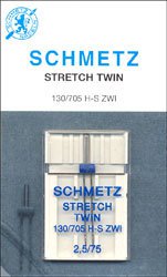 Schmetz Sewing Machine Stretch Twin Needle 1774