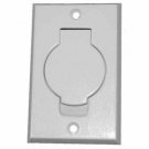 Central Vacuum Cleaner Almond Auto Inlet Door Assembly 06-0619-74