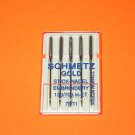 SCHMETZ GOLD Sewing Machine Needles Size 11