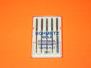 SCHMETZ GOLD Sewing Machine Needles Size 11
