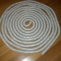 Vacuum Cleaner Hose 1 1/4  50' Wire Reinforced Beige
