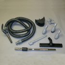 Generic Central Vacuum Cleaner 30 Foot Non Electric Hose Attachment Set BI-5746