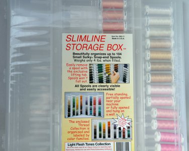 Sulky Slimline Box Light Fleshtones Collection 40WT 885-11