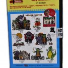 Amazing Designs Silly Halloween 25 Designs CD ROM, ADL-9 Amazing Designs Silly Halloween 25 Designs CD ROM, ADL-9
