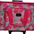 Sewing Machine Trolley Pink Grey Floral