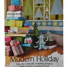 Modern Holiday Sewing Book