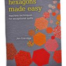 Hexagons Made Easy Sewing Book